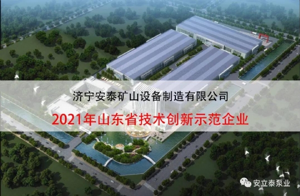 安立泰順利入選2021年山東省技術(shù)創(chuàng  )新示范企業(yè)